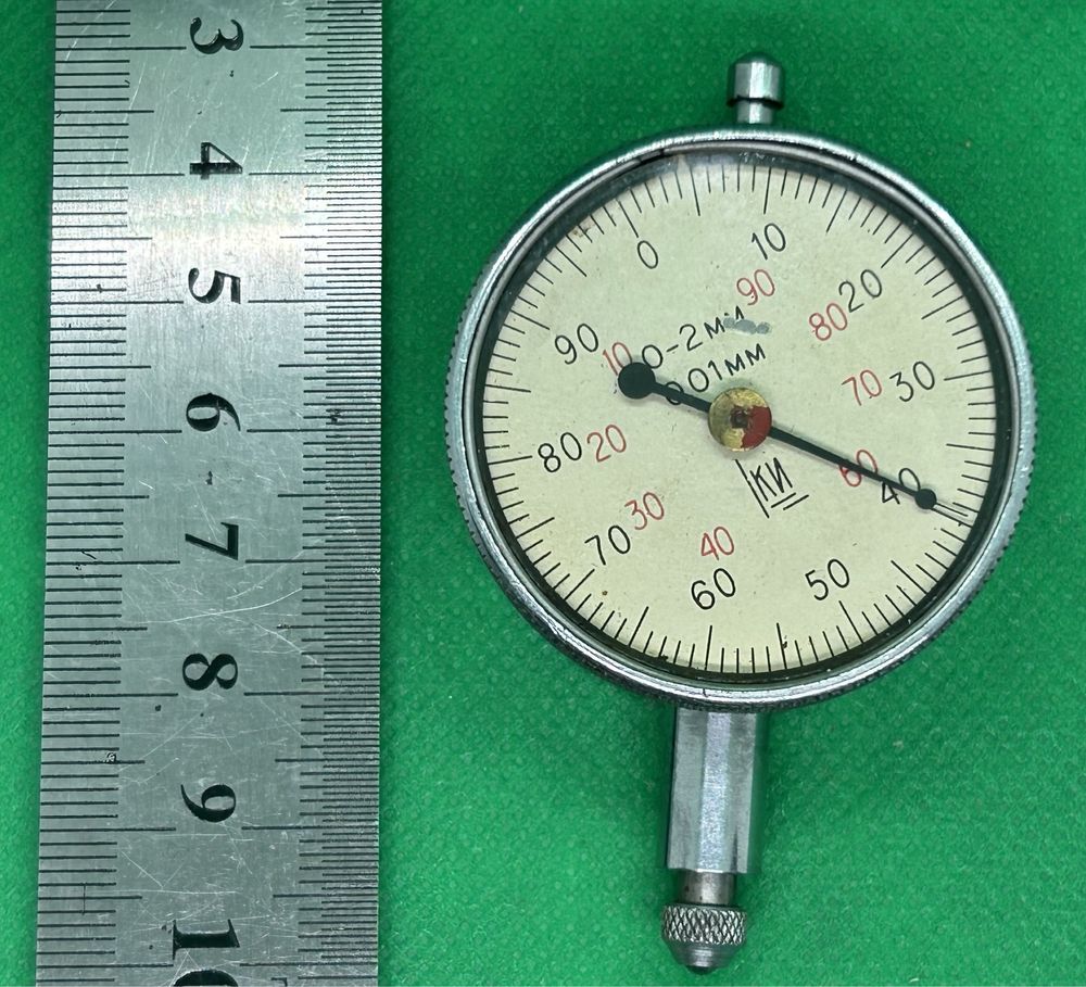 Нутромер индикаторный, 4-9,5 мм, и 15-35, 0,01 мм, MF, Romania