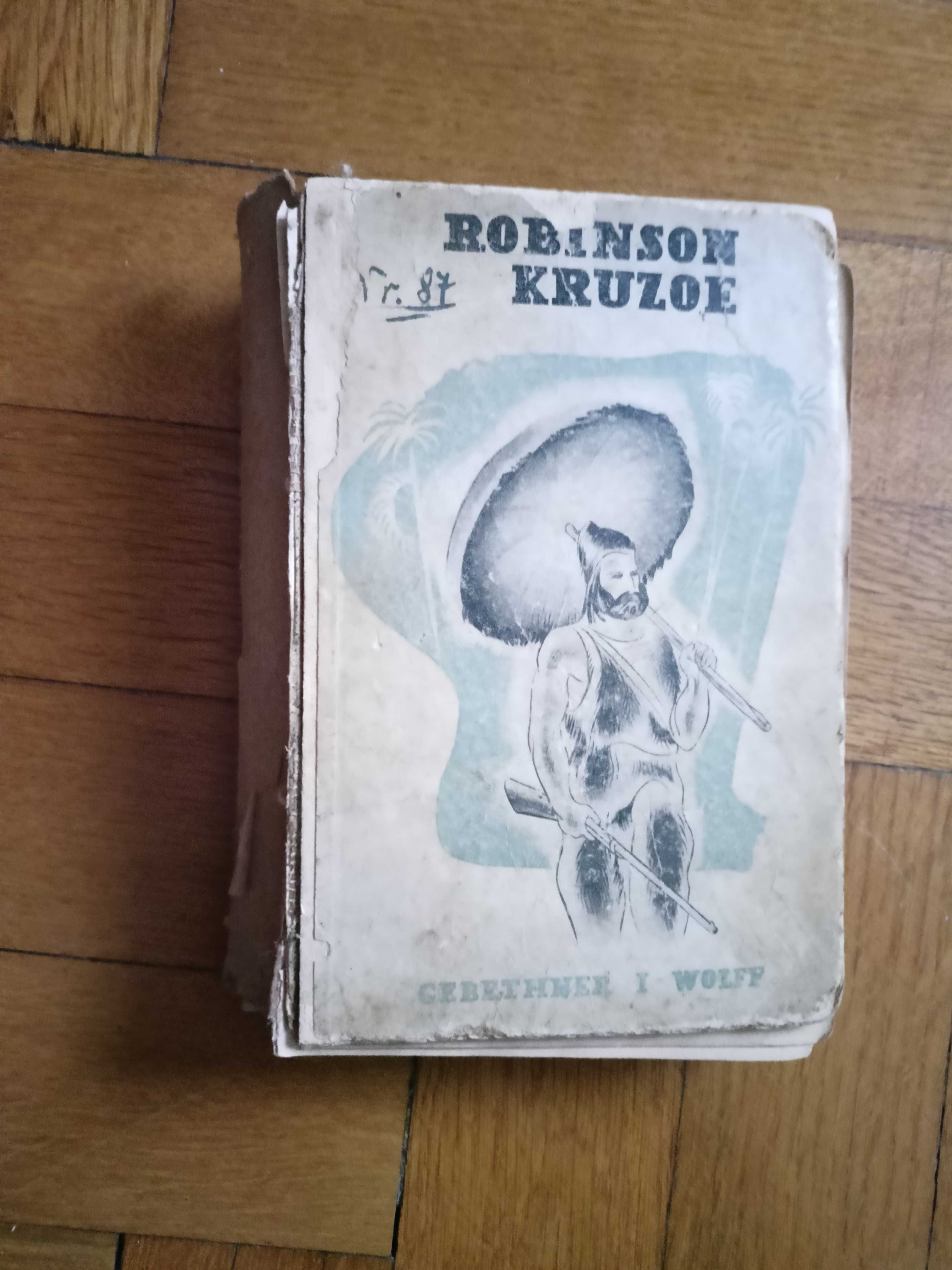 Przypadki Robinsona Kruzoe, wyd. 1933 z rycinami