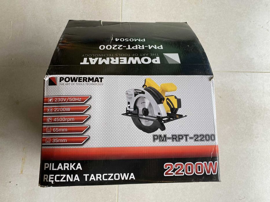 Pilarka ręczna tarczowa 2200W
