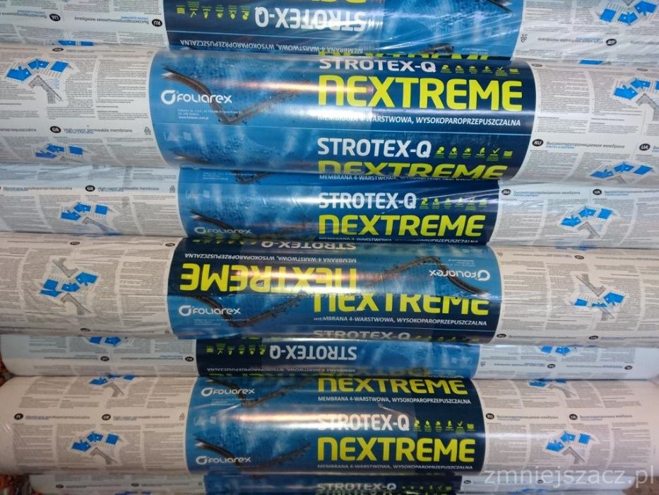 Folia Gruba Membrana Dachowa Paroprzepuszczalna STROTEX Nextreme 200gr