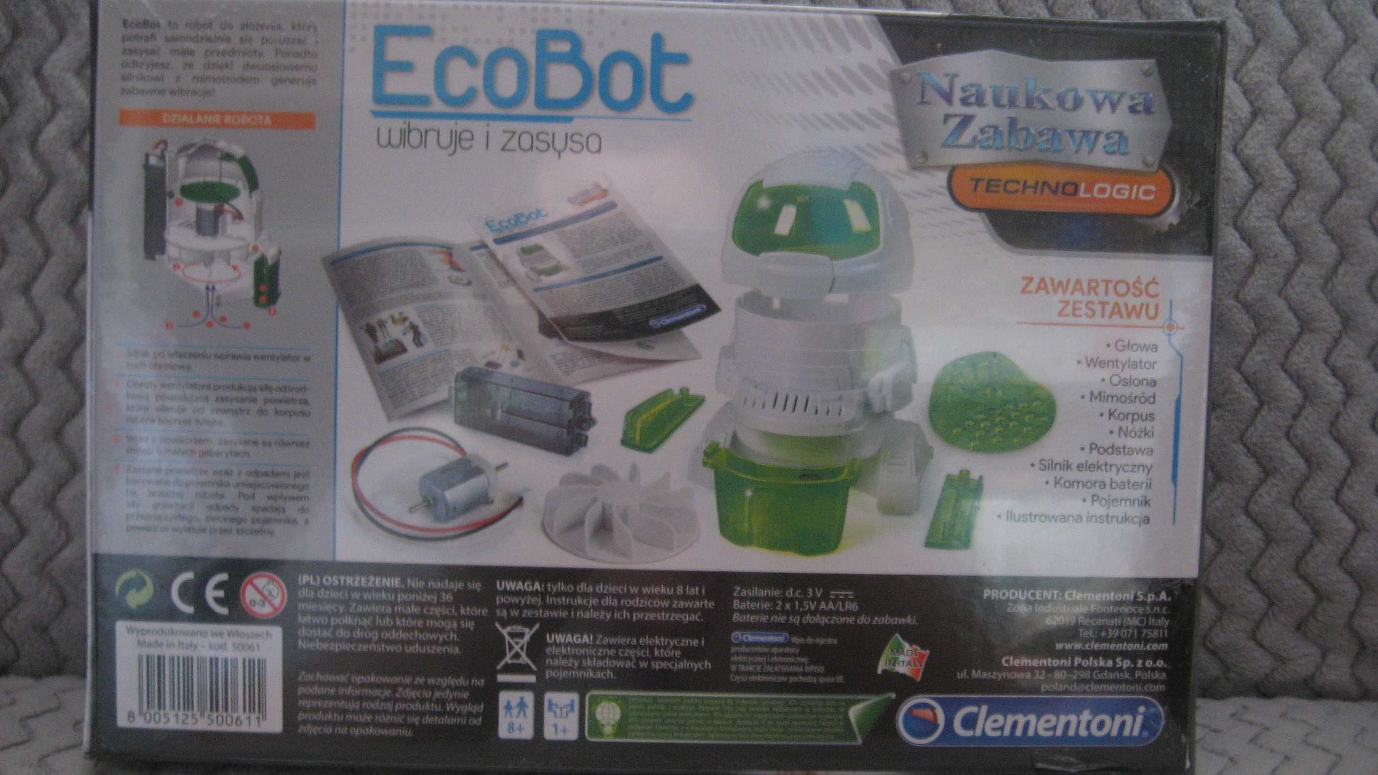 Robot interaktywny sprzątający nowy.