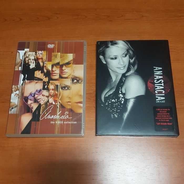 DVD ANASTACIA - The Video Collection + Live at Last (3 dvds)