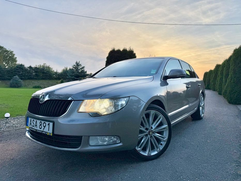 Skoda Superb 2.0 Tdi automat webasto xenon oplacony
