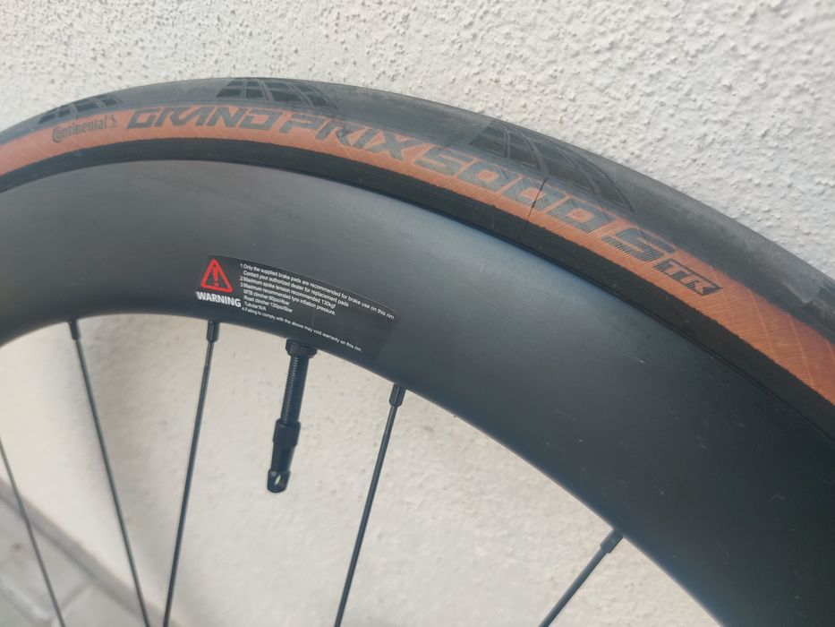Rodas Carbono Estrada 700c Perfil 50mm Disco