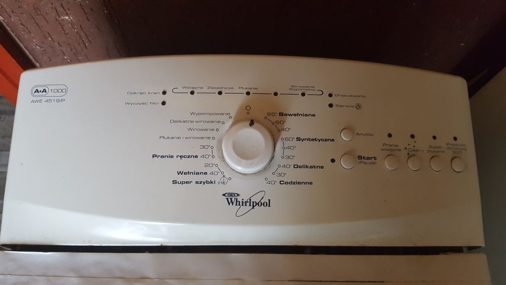 Пральна машинка whirpool awe 4519/p