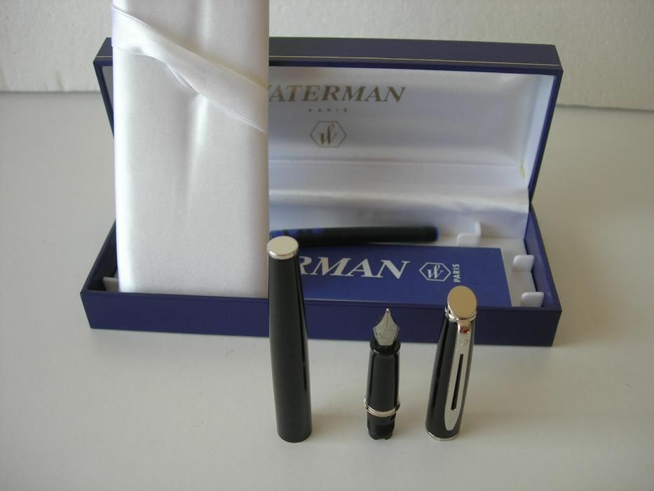 Waterman Hemisphere Preto Laque Aparo