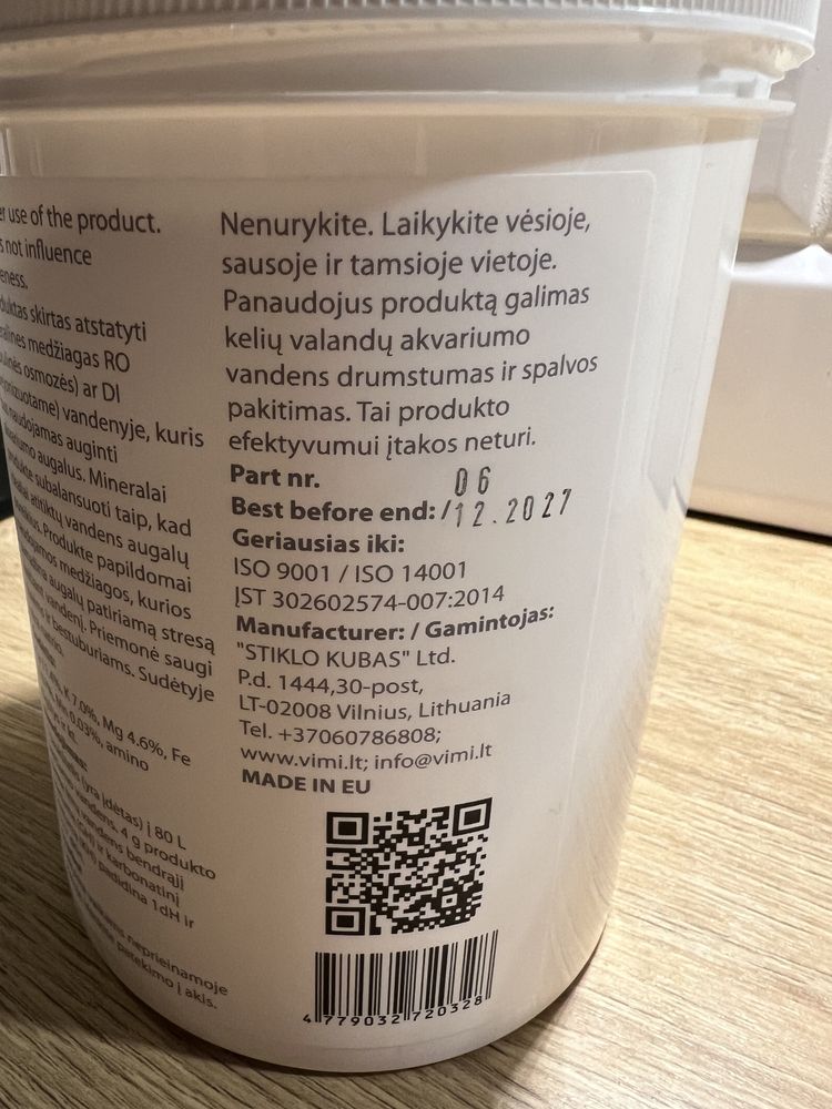 Mineralizator VIMI REMINAMIN 100g opakowanie zastepcze