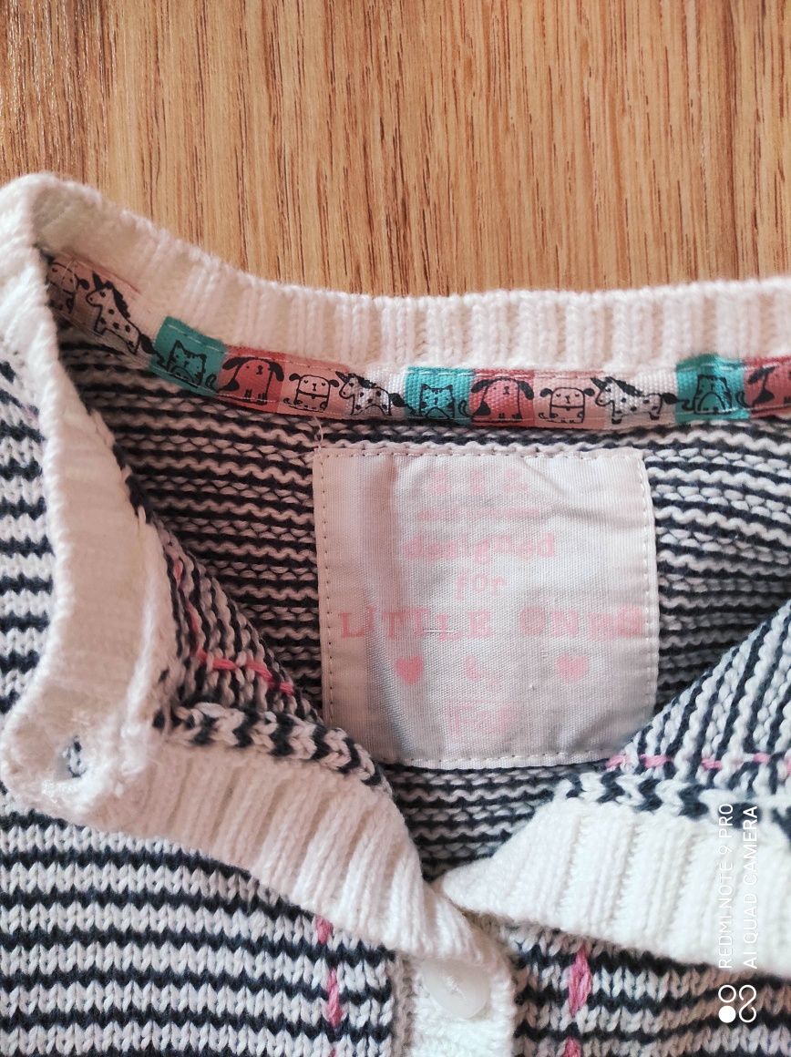 F&F, nowy sweterek niemowlęcy