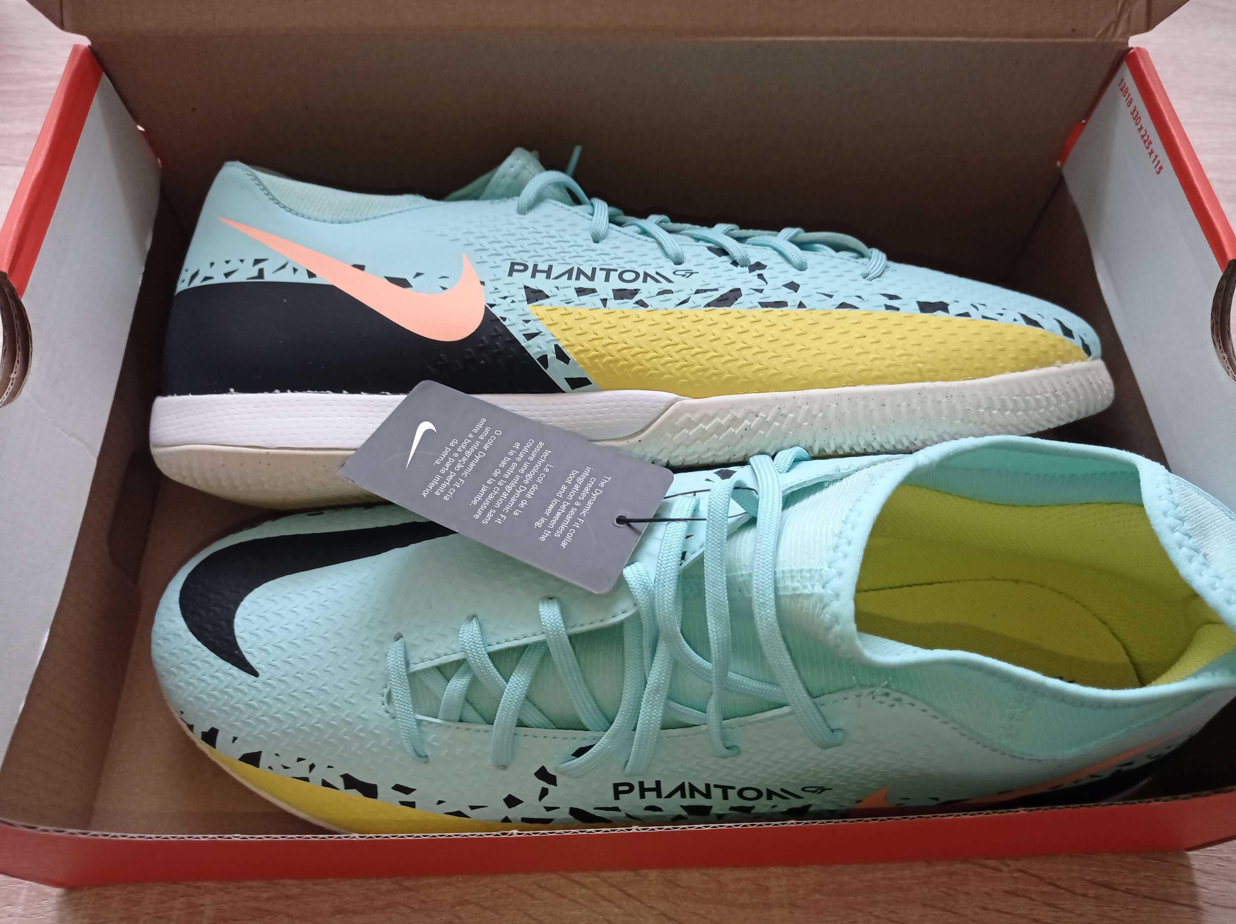[Nowe] Buty halowe Nike Phantom GT2 Academy [Glacier Ice/Black]