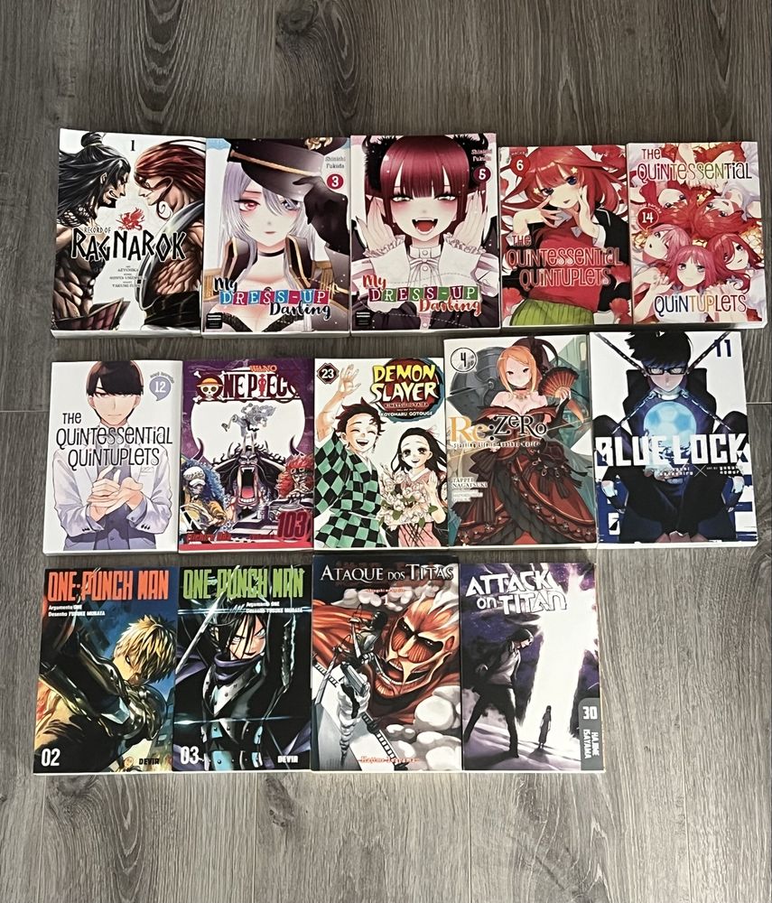Mangàs ( Aot, OPM, BL, RoR, Re Zero etc..)