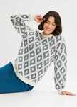 B.P.C sweter damski we wzory ^36/38