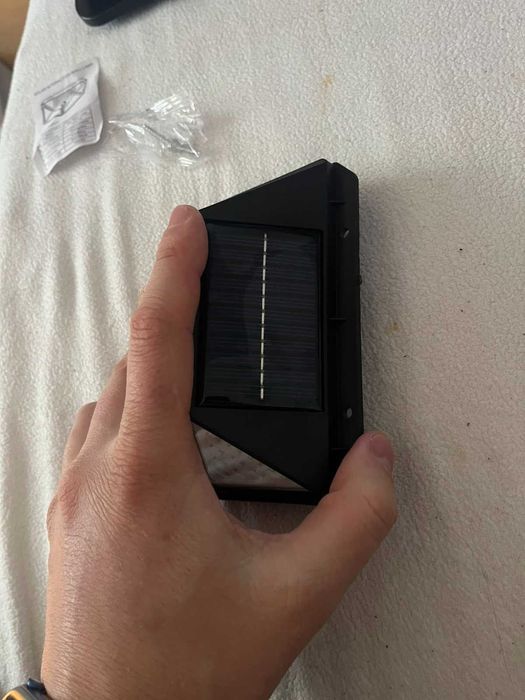 уличный фонарь 100leD с датчиком движения! 10 ват 600люмен