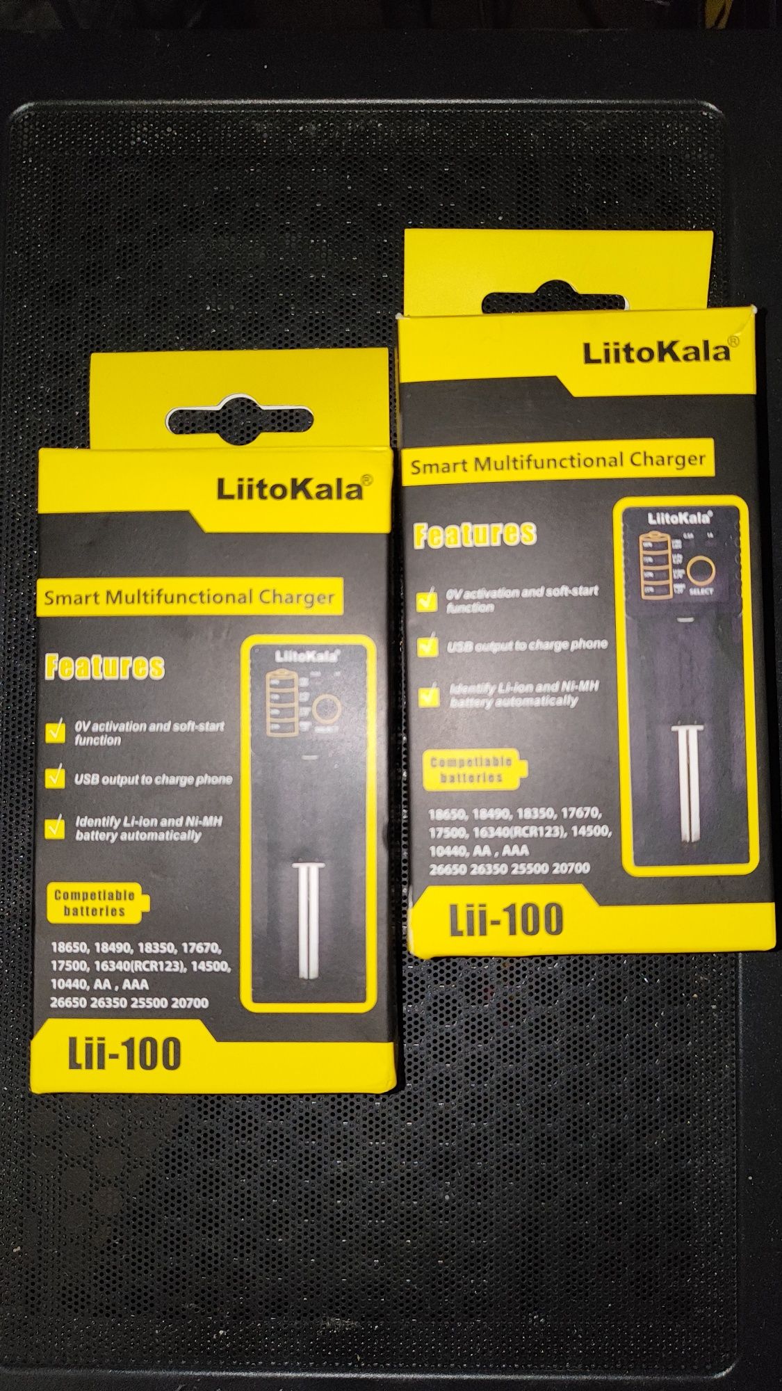 Зарядка LiitoKala Lii-100 аккумулятор 18650, ААА, АА