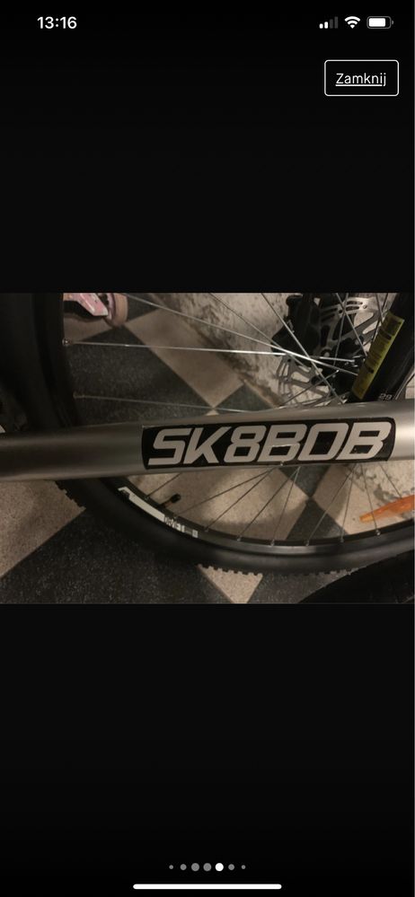 BMX SK8B08D użyty kilka razy