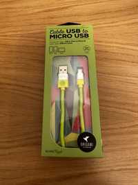 Kabel USB Micro B, nowy; 1m