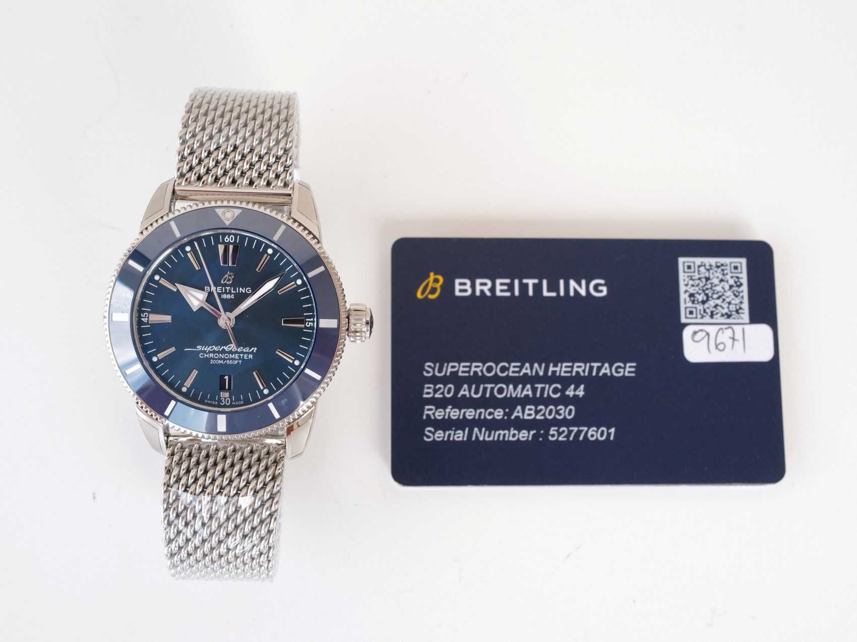 Breitling Superocean Heritage II 44 B20 Automatic Blue Dial