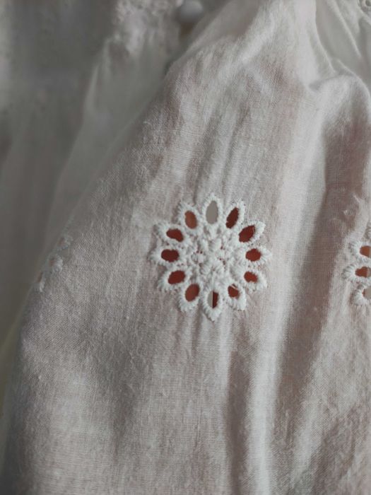 Biała koronkowa sukienka, Boho, sesja zdjęciowa