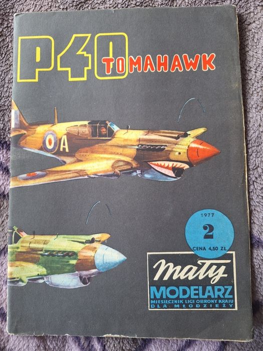 Mały modelarz P-40 Tomahawk