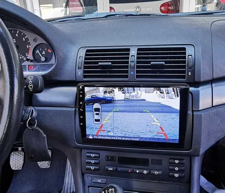 (NOVO) Rádio 2DIN 9" BMW E46 • Android [4+32GB] • 320 318 Serie 3