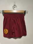 Spodenki sportowe bordowe r. 98 cm