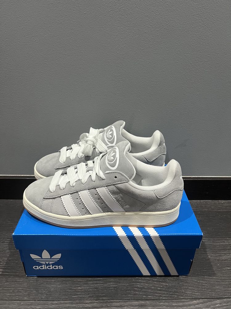 Adidas Campus 00s Grey White Gum, Tamanho 43 1/3