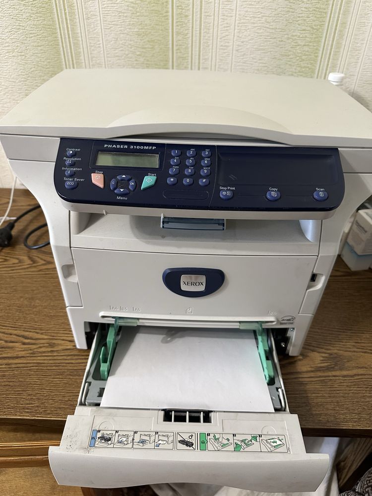 МФУ Xerox Phaser 3100MFP/S (принтер, ксерокс, сканер)