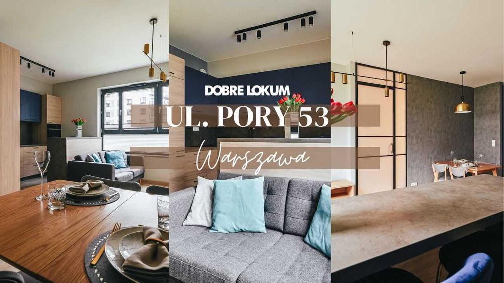 mieszkanie do wynajęcia - Warszawa, ul. Pory - DobreLokum
