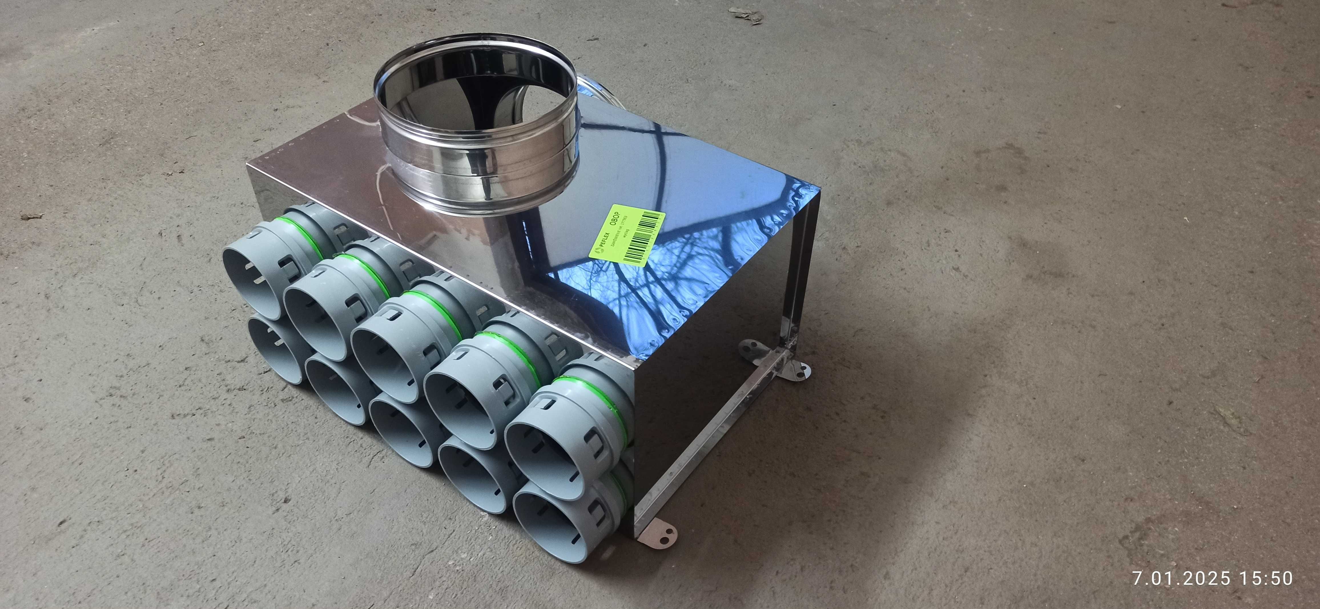 rozdzielacz 10x75/2x200 nypel Pe Flex nowe