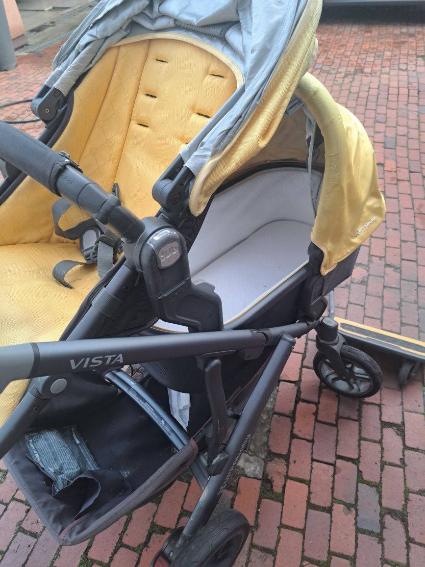 Uppa baby vista uppababy wózek podwojny lub pojedynczy rok po roku