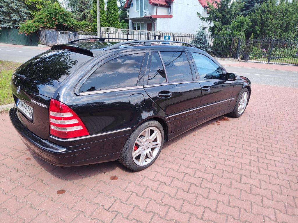 Mercedes Benz S203 C230 kompressor m271 192KM 2004r manual