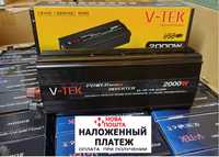 Інвертор Преобразователь 12v-220v 2000 ватт. Перетворювач напруги