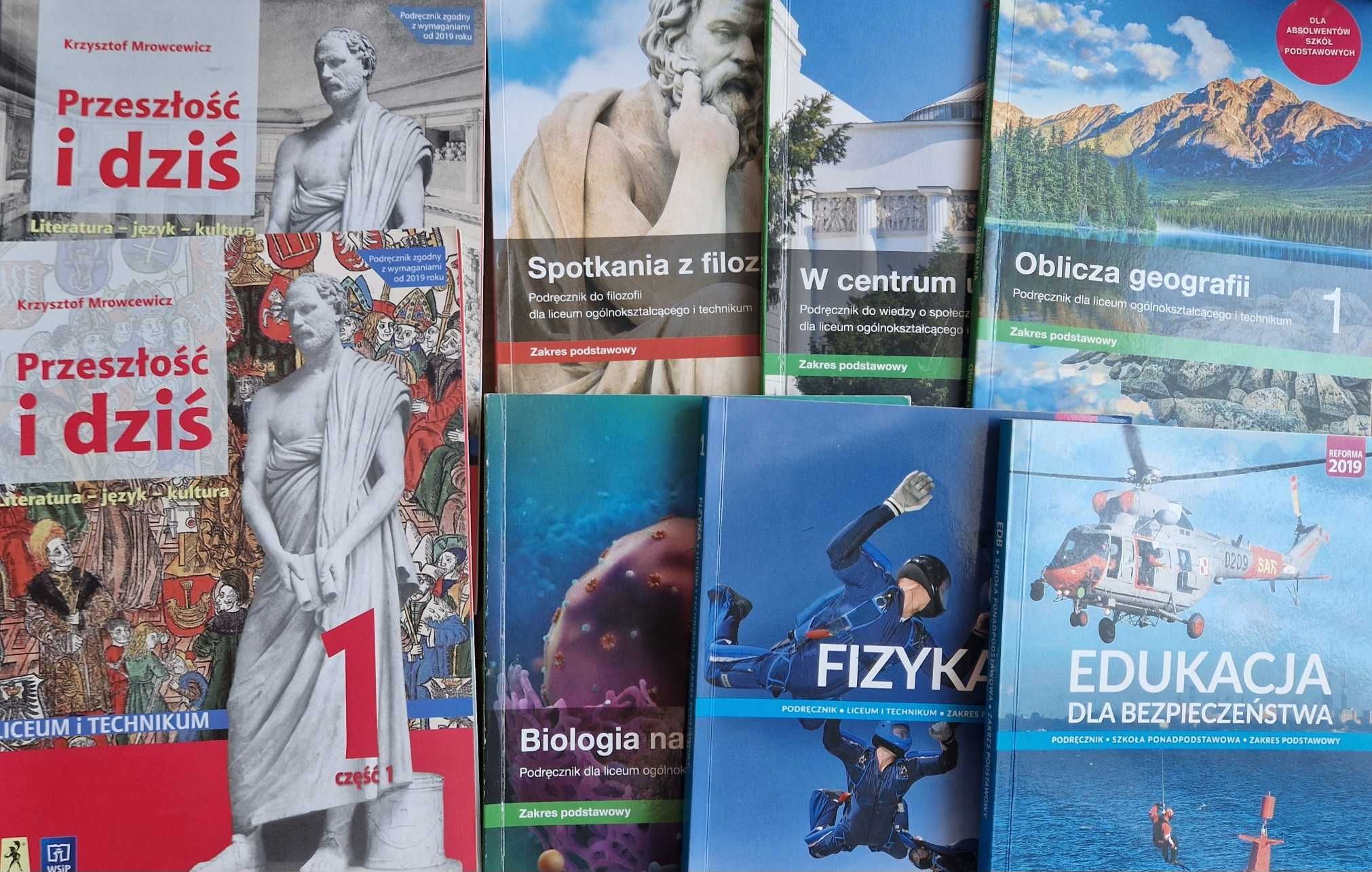 Podręczniki liceum klasa 1