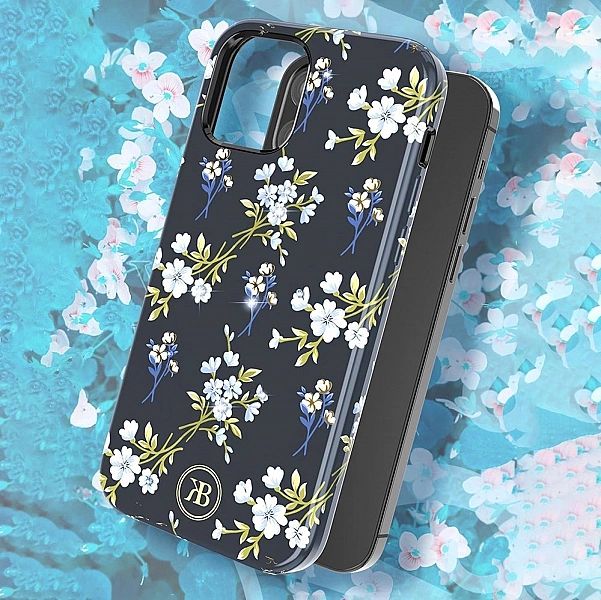 Kingxbar Blossom etui ozdobione oryginalnymi Kryształami Swarovskiego