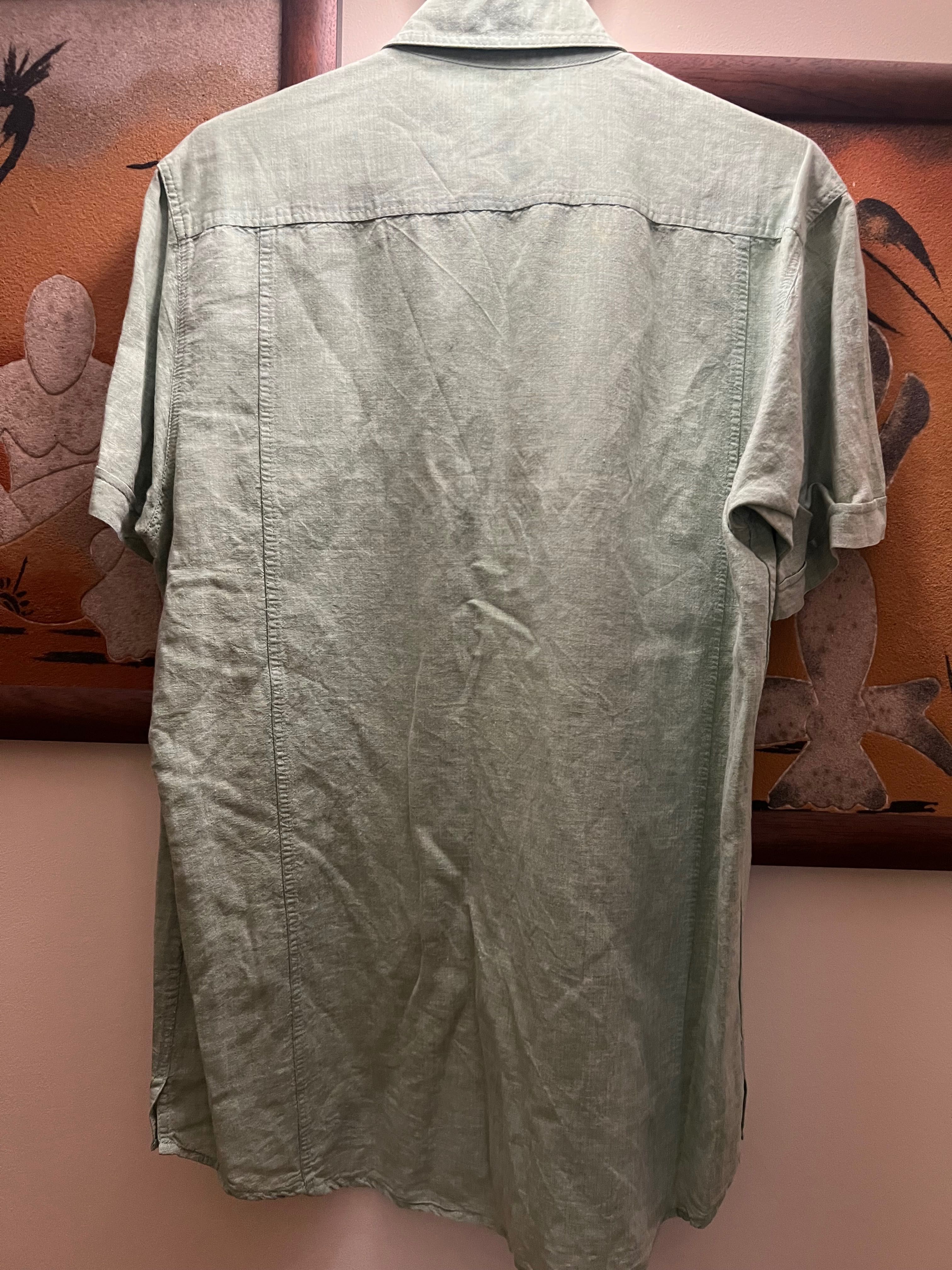 Camisa de homem meia manga, tamanho M da Springfield