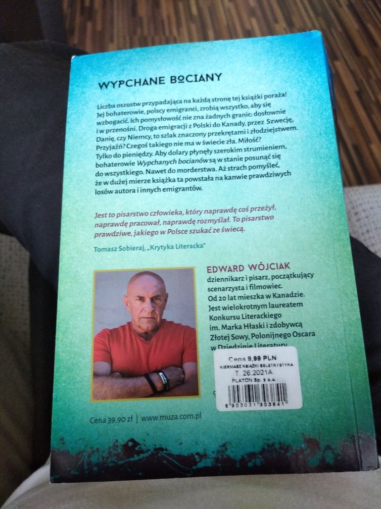 Edward Wójciak Wypchane bociany