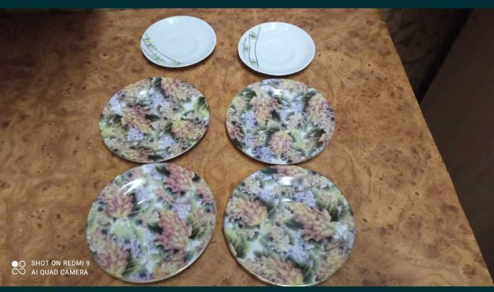 4 porcelana talerze affek sprzedam