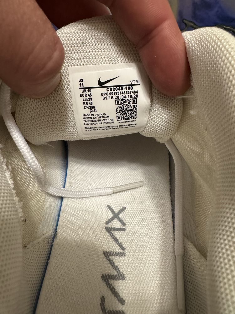 Кросівки чоловічі Nike Air Max 270 React 45(29см)