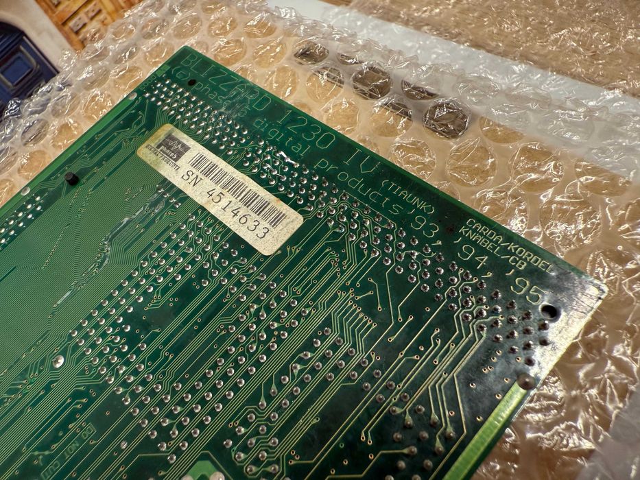 Karta turbo Blizzard 1230 IV 32MB EDO RAM SIMM HP 60ns Amiga 1200