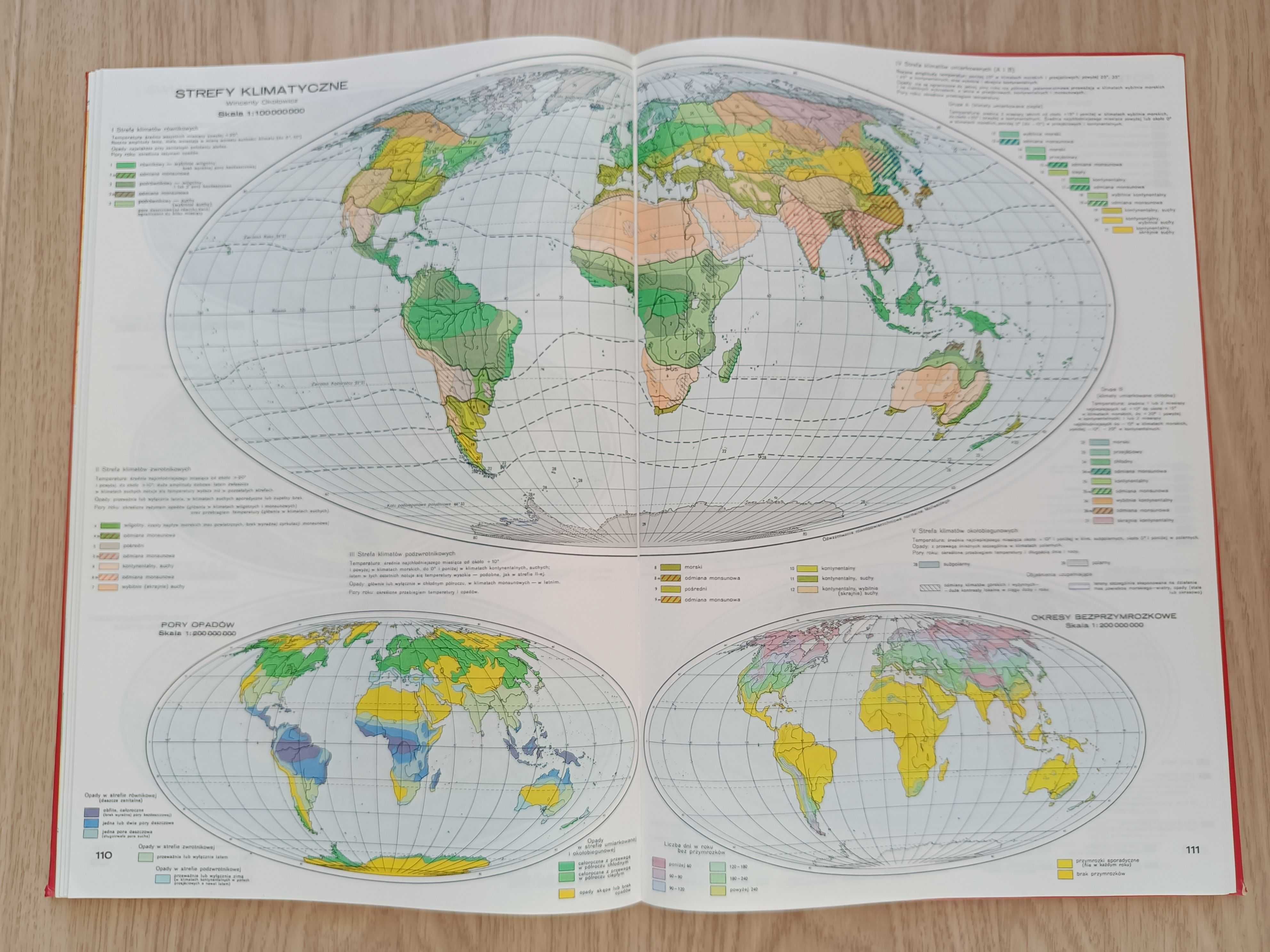 Atlas geograficzny dla szkół średnich (Podział polityczny-luty 1992)