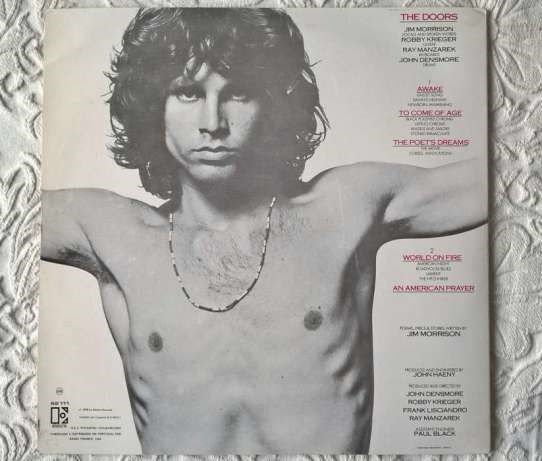 Album Vinil DOORS - JIM MORRISON - Colecionador