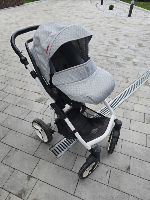 Wózek Bebetto Nico 2w1 (gondola + fotelik Mars)