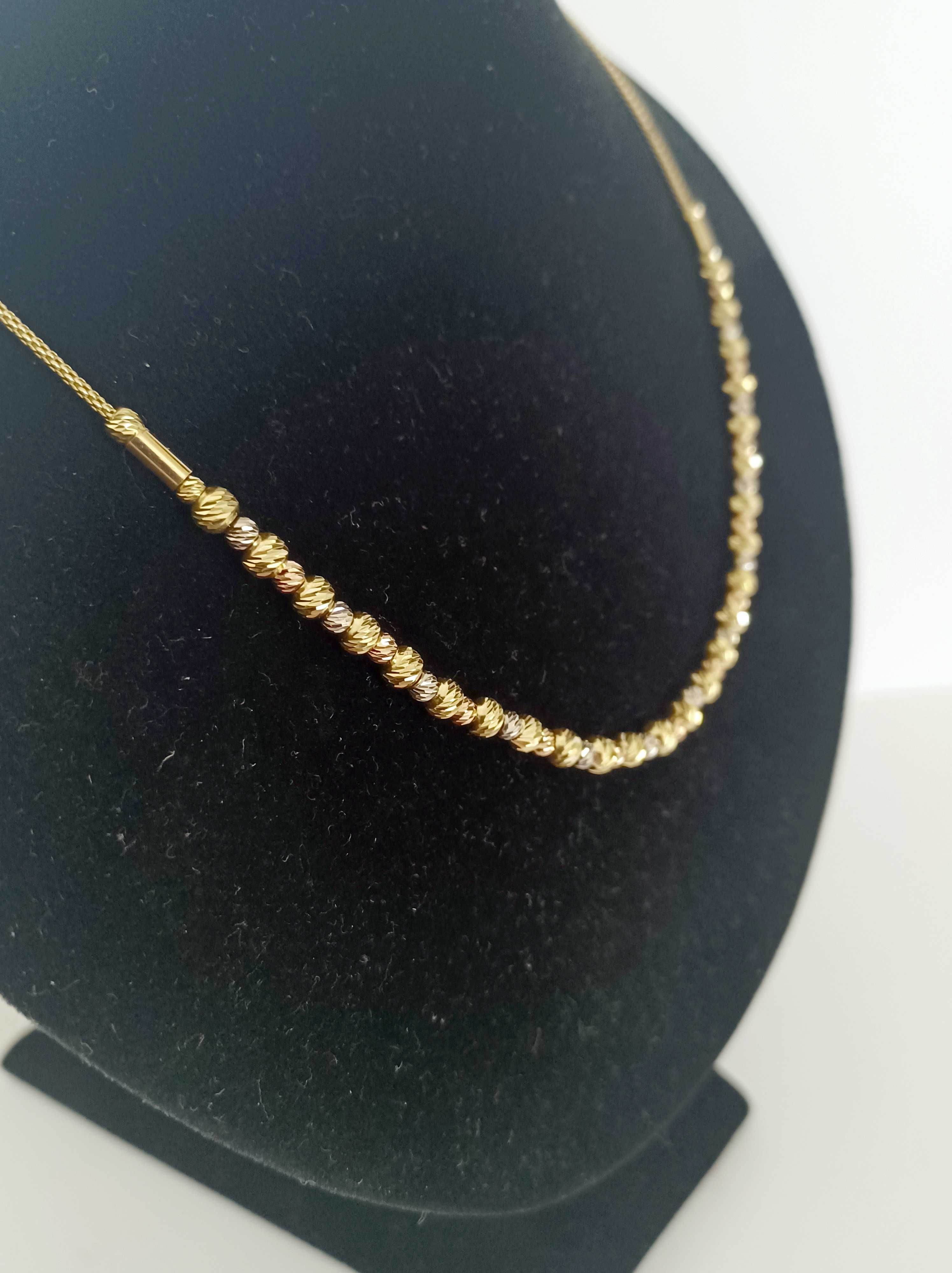 Naszyjnik złoto próba 585 14 karat