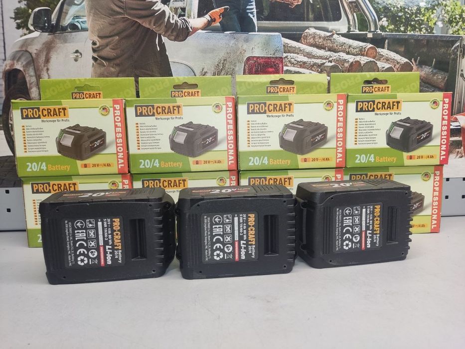 Акумулятор Procraft 20/4 (4.0 А·год, 20 В) Батарея Procraft. Гарантія.