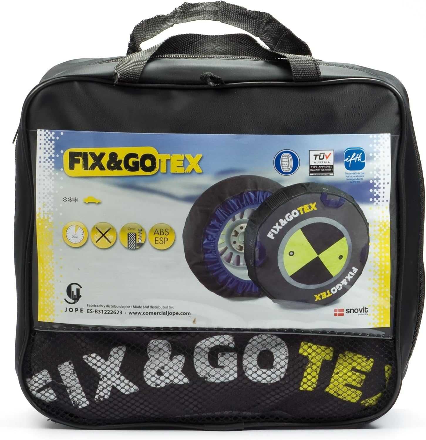 Corrente de Neve Fix&GO Tex Tamanho B -  têxtil (2 unid.)