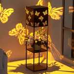 Lampa solarna z wzorem motyla IP65 wodoodporna