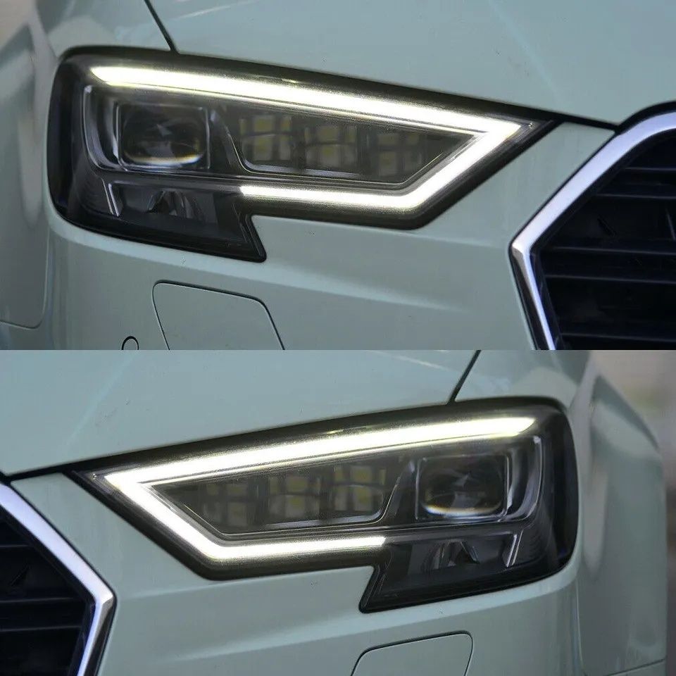 Vidro capa lente farol ótica audi A3 8V S3 2016 ate 2020