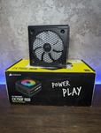 Блок живлення Corsair CX750F RGB Black (750w) 80 Plus Bronze, RGB