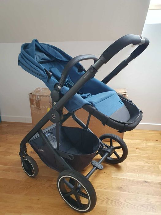 Opis
Wózek Cybex Balios S 2w1 niebieski gondola spacerówka do 22kg