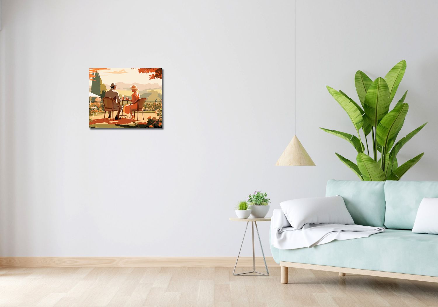 Obraz 50x40cm Retro Randka