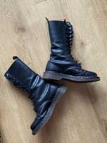 Dr. martens 36 wysokie glany czarne wkladka 23,5 cm